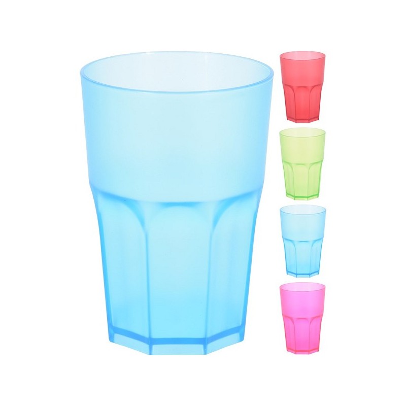 Gobelet plastique 85xh120mm 430ml