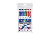 Carioca 8 Whiteboard markers in etui 2,8mm