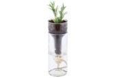 Pot de fleurs Esschert Design Bottle avec réservoir d'eau Ø7,5x21cm (hors plante)