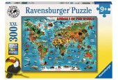 Ravensburger XXL puzzel Dieren Over De Wereld 300 stukjes