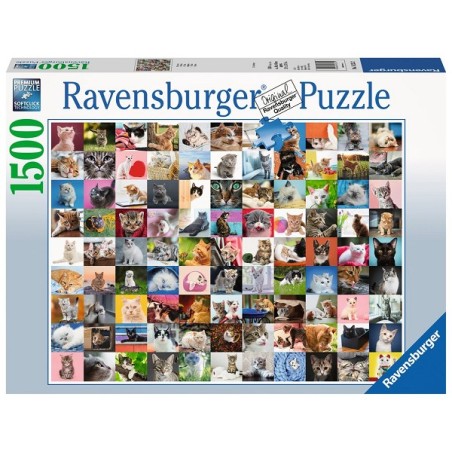 Puzzle Ravensburger 99 Chats 1500 pièces