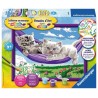 Ravensburger Schilderen Op Nummer Kittens In De Hangmat