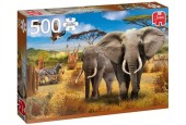 Puzzle Jumbo Savane Africaine 500 pièces