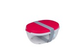 Mepal saladbox ellipse - nordic red