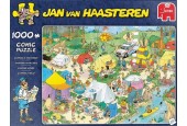 Jumbo puzzel Jan van Haasteren: Kamperen In Het Bos 1000 Stukjes