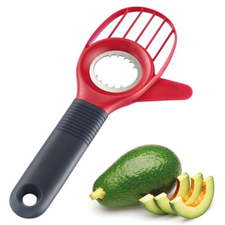 Westmark Avocado Snijder 3 In 1 Kunststof 21,5x9,7x1,5cm