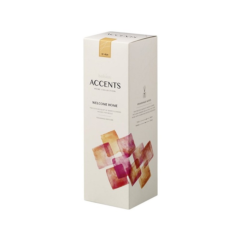 Bolsius Accents Diffuseur de parfum bienvenue à la maison 100ml