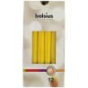Bougie de table Bolsius 245/24 boîte de 12 pièces jaune