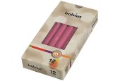 Bougie gothique Bolsius 245/24 boîte de 12 pièces fuchsia