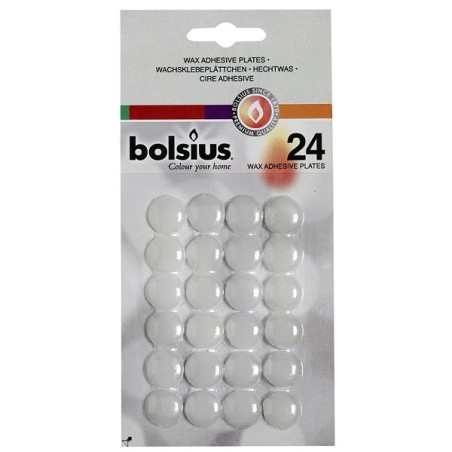 Bolsius Bonding cire rondes blister de 24 pièces