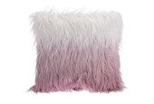 Coussin fausse fourrure 45x45cm avec rembourrage