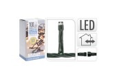 Koppelverlichting 7,5 meter met 100 LED lampen extra warmwit VERLENGSET 31V (exclusief 31V startsnoer, zie 114149)