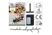 Clusterverlichting 700led 14 meter extra warmwit