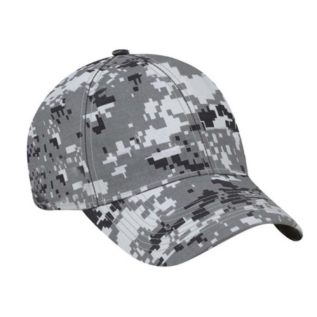 Casquette Digicamo avec imprimé camouflage numérique 100% coton