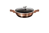 BerlingerHaus cocotte/wok 28cm Ligne Métallique Collection Rose Gold Noir