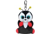 Lumo Stars Peluche Coccinelle Leppis avec clip 8,5 cm porte-clés