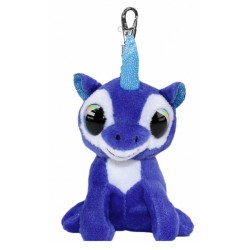 Lumo Stars Peluche Licorne Velours avec clip 8,5 cm porte-clés