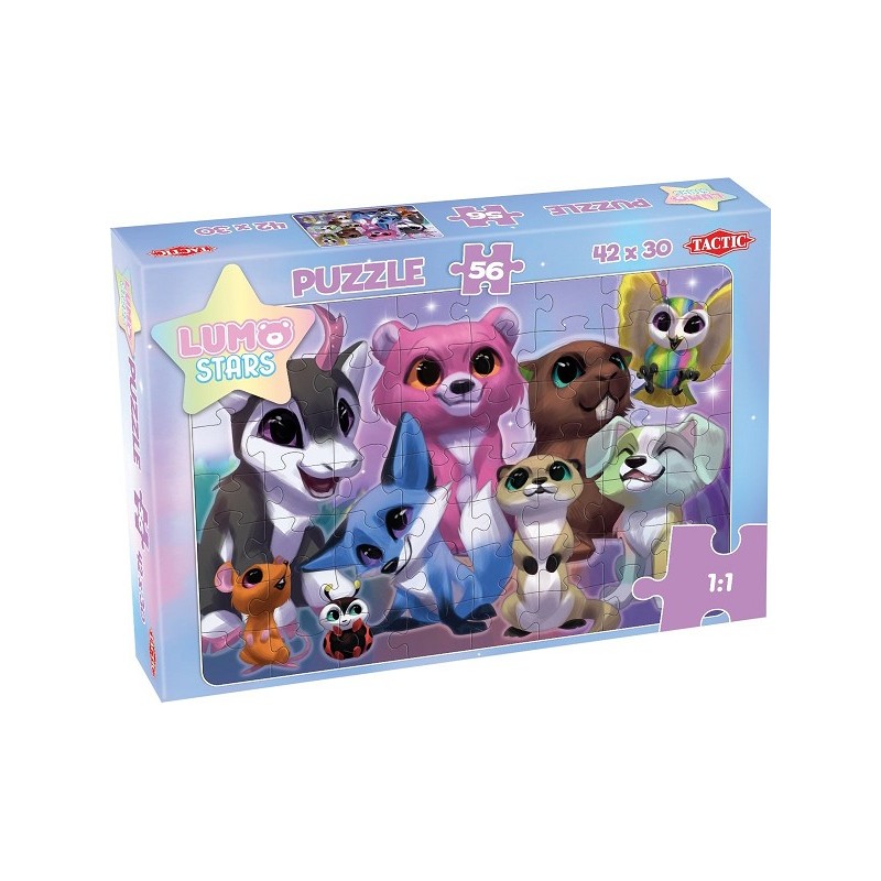 Puzzle Tactique Lumo Stars Buddies - 56 Pièces