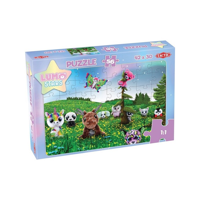 Puzzle Tactique Lumo Stars Été - 56 Pièces