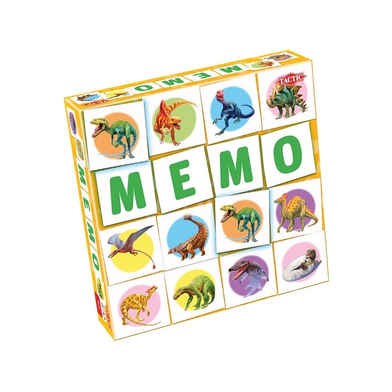 Jeu Tactic Dino Mémo