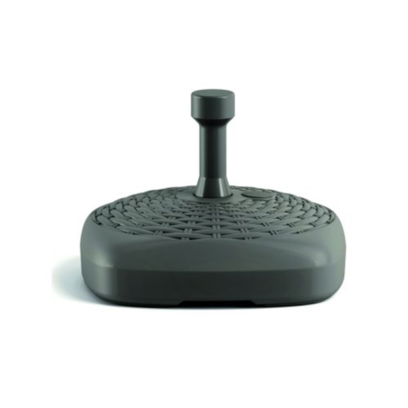 Adriatic Parasolvoet Rattan 12L antraciet