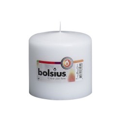Bolsius stompkaars 100/100 mm wit