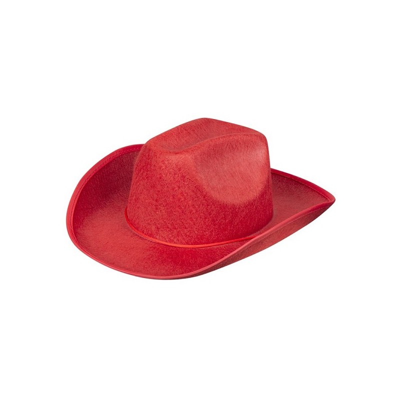 Boland Cowboyhoed Rodeo vilt rood