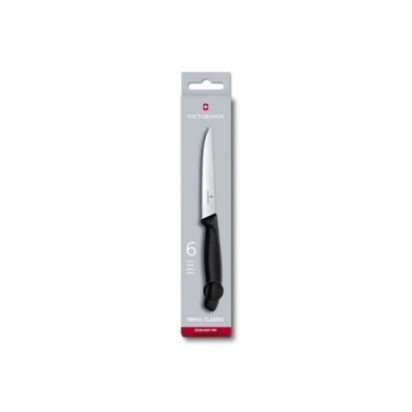 Victorinox Steakmessen Zwart 6 Stuks In Doos