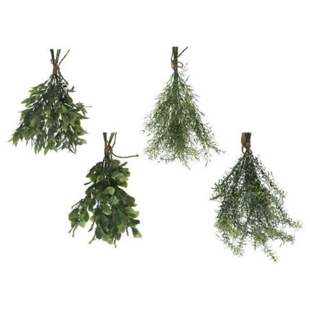 Plante artificielle en bouquet suspendu à base de plantes environ 40 cm