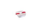 Pyrex COOK&HEAT Plat carré avec couvercle 1L 20x17x6cm