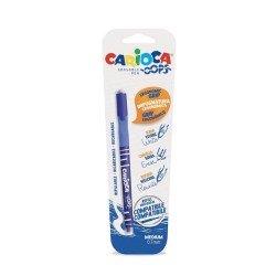 Carioca Oops uitwisbare puzzelpen 0,7mm blauw