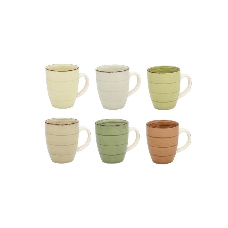 Koffiebeker nature doos a 6 stuks