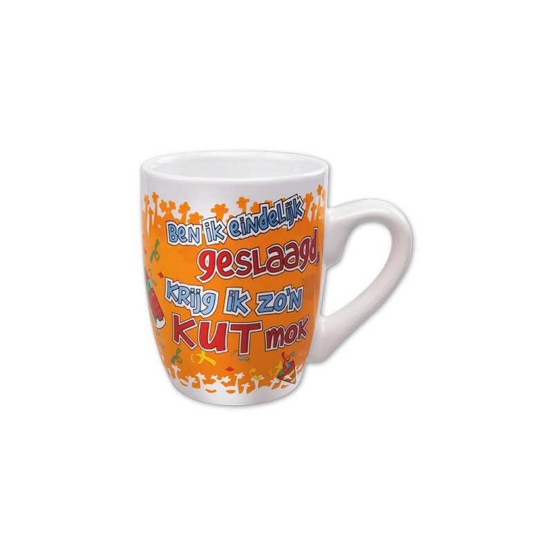 Paperdreams Cartoonmok Geslaagd kut