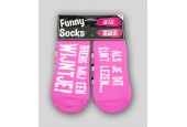 Paperdreams Funny socks - Breng mij een wijntje