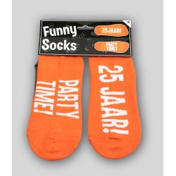 Paperdreams Funny socks - 25 jaar