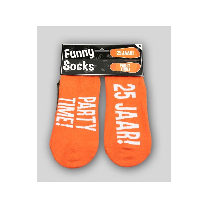 Paperdreams Funny socks - 25 jaar