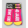 Paperdreams Funny socks - 40 jaar