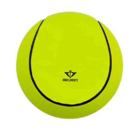 Balle de tennis en mousse souple Ø12,5cm jaune