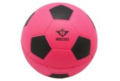 Ballon de football en mousse souple Ø12,5cm fuchsia