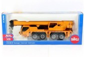 siku 2110, Camion-grue, 1:55, métal/plastique, jaune, flèche télescopique
