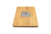 Bamboe snijplank 38x31x3,5cm
