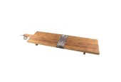 Serveerplank XXL Bamboe 100x26x5,5cm