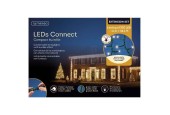 Lumineo LED koppelbare compact strengverlichting verlengset warm wit 1100cm-500L