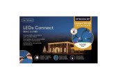 Lumineo LED's connect koppelverlichting basic twinkle VERLENG SET Multi Kleur led 1870cm-250L