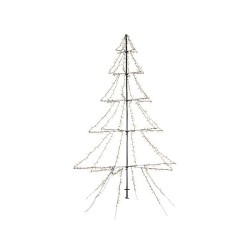 Lumineo éclairage extérieur LED en forme de sapin de Noël sur