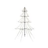 Lumineo Kerstboom vorm LED buitenverlichting vrijstaand 200cm hoog