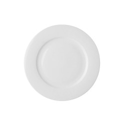 Jackies Bay bord plat 26cm wit 4 stuks