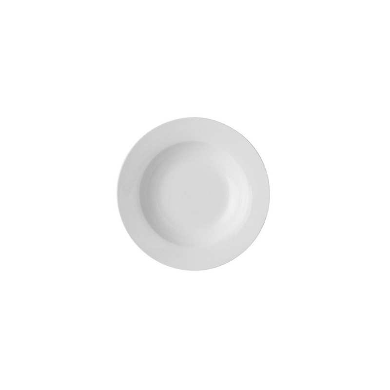 Jackies Bay bord diep 22cm wit 4 stuks