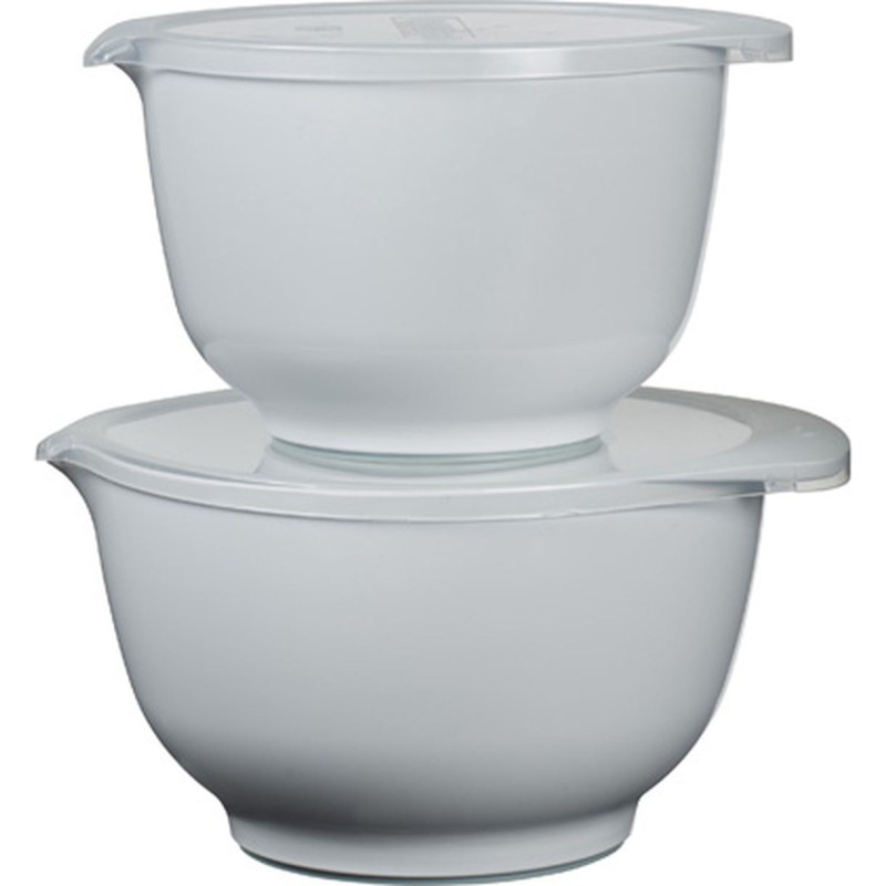 Rosti Beslagkom Margrethe 2+3L met deksel Wit