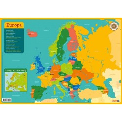 Montagnes russes éducatives Deltas - Carte Europe